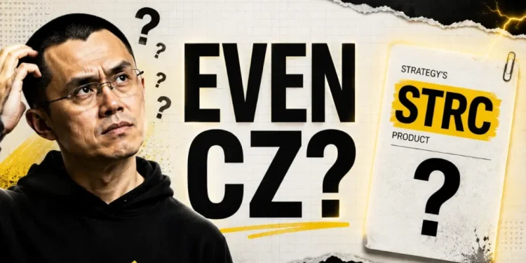 CZ Admits He Still Doesn’t Fully Understand Strategy’s STRC Product