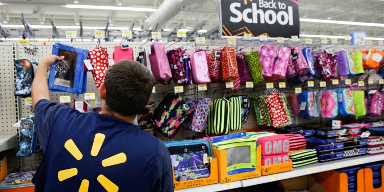 Walmart revives pre-pandemic prices for back to school season