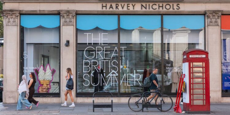 Harvey Nichols closes more stores as others are rebranded